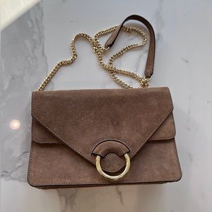 Banana Republic Suede Handbag